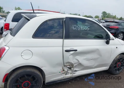 2013 Fiat 500 Sport z USA, uszkodzony, nr VIN 3C3CFFBR8DT666031